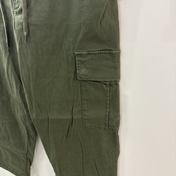 ELEMENT Skateboards Utility Chillin Twill Pants Large Big Fit Drawstring olive - Picture 4 of 14